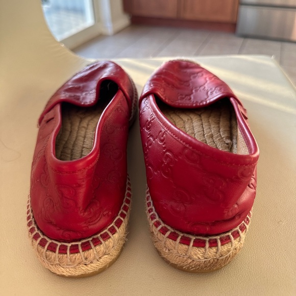 Gucci Red Espadrilles - Picture 3 of 4